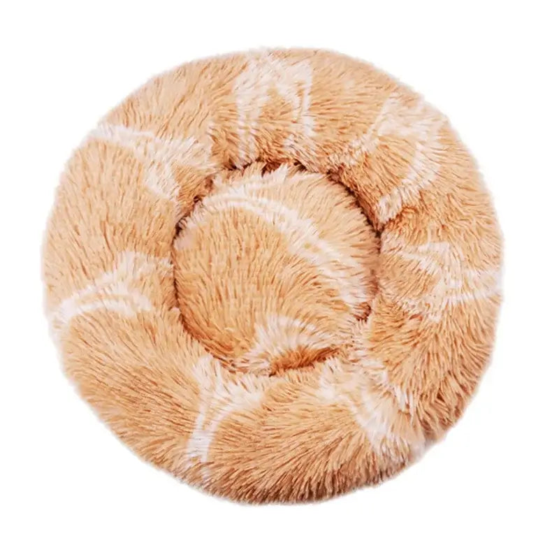 Round Cozy Pet Bed