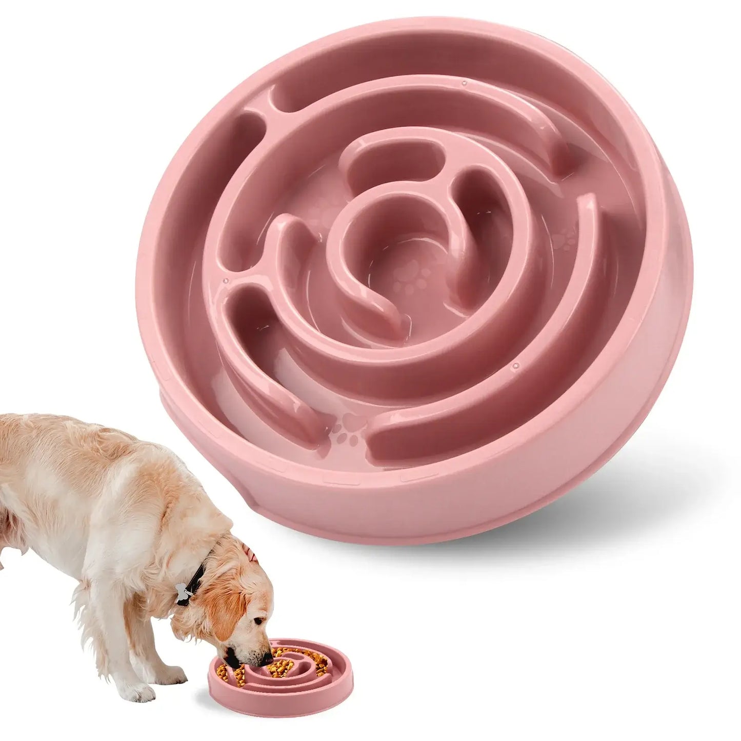 Non-Slip Dog Slow Feeder Bowl