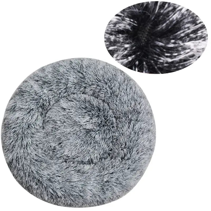 Round Cozy Pet Bed