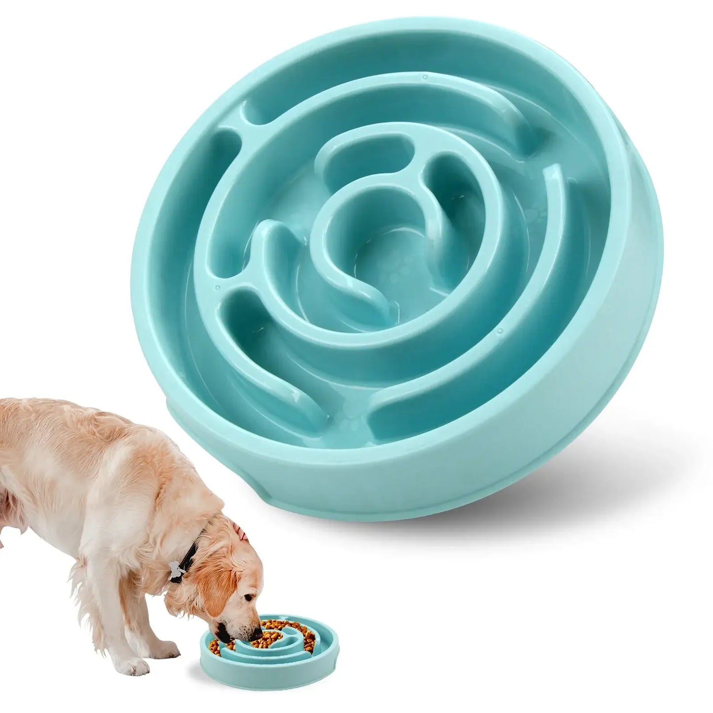 Non-Slip Dog Slow Feeder Bowl
