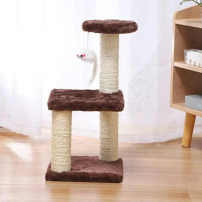 Multi-Level Indoor Cat Tower