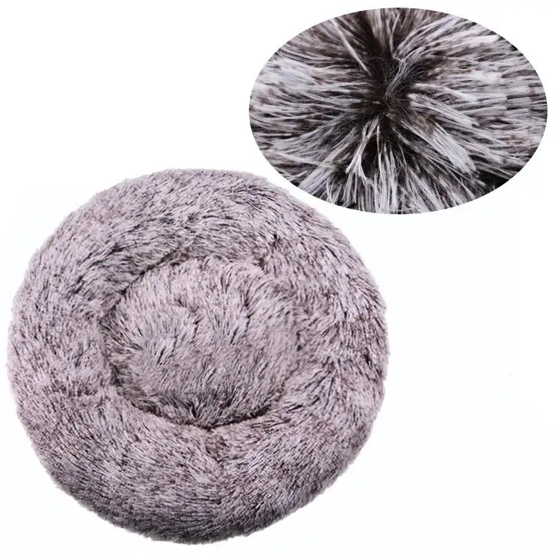 Round Cozy Pet Bed