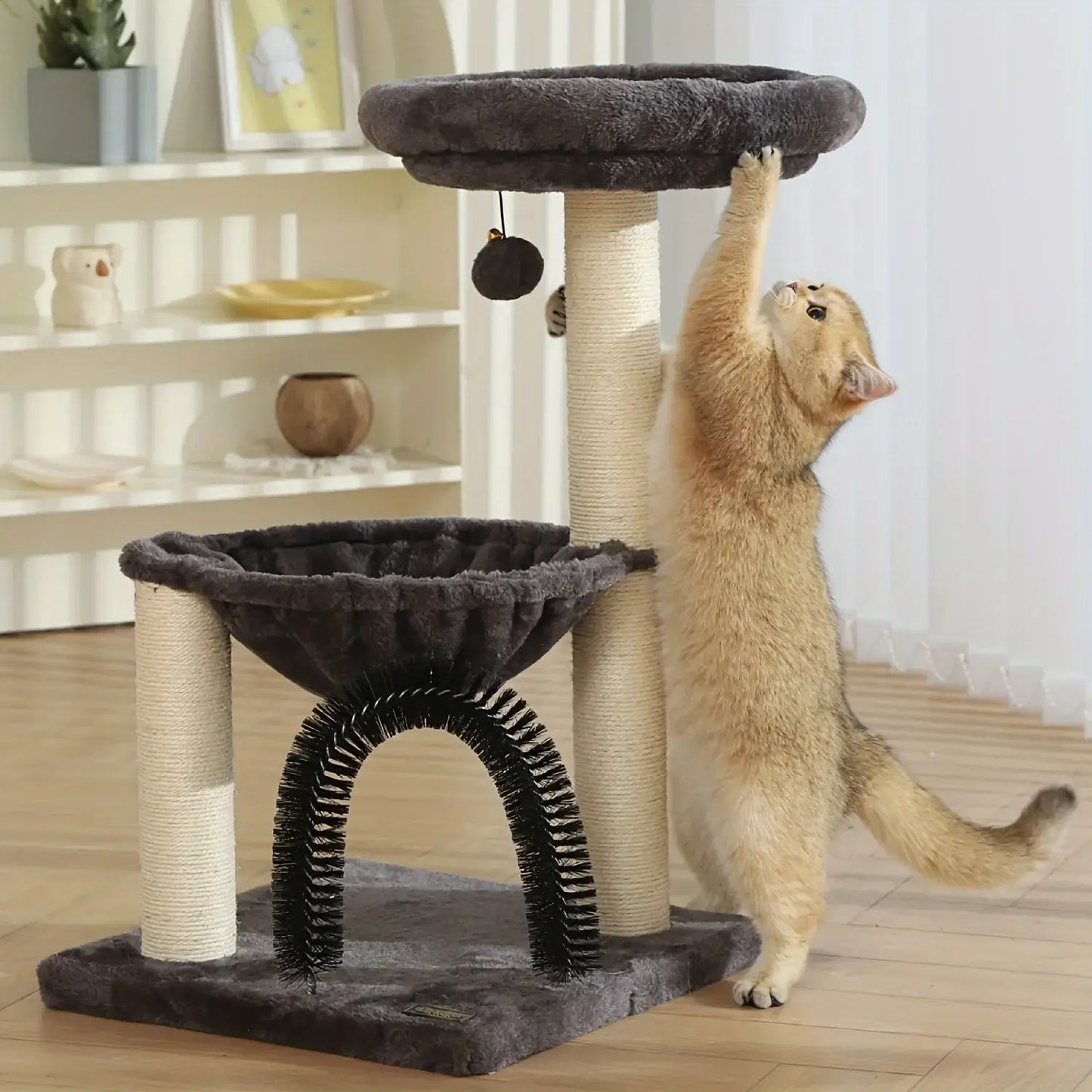 Multi-Level Indoor Cat Tower
