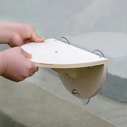 Space-Saving Cat Window Perch