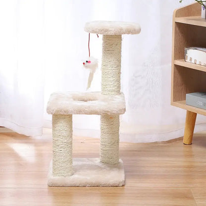 Multi-Level Indoor Cat Tower