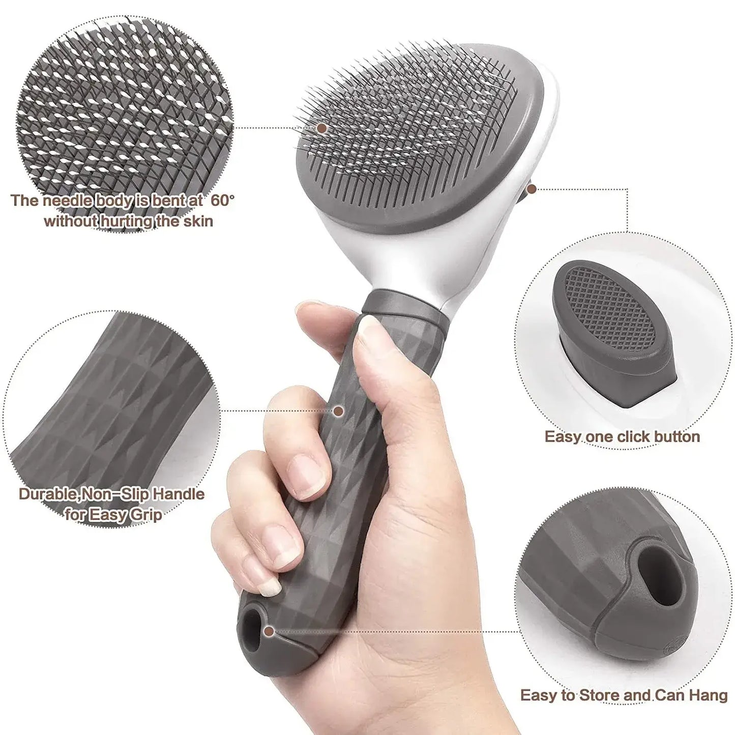 Pet Grooming Brush for Dogs