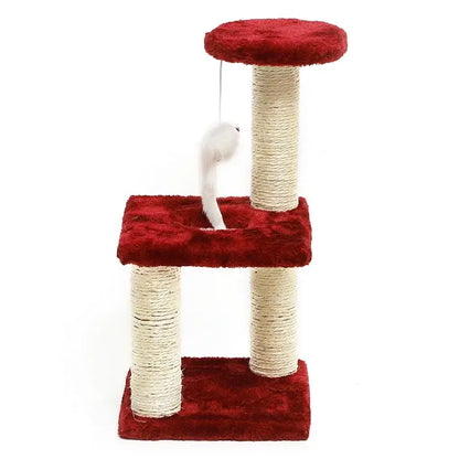 Multi-Level Indoor Cat Tower